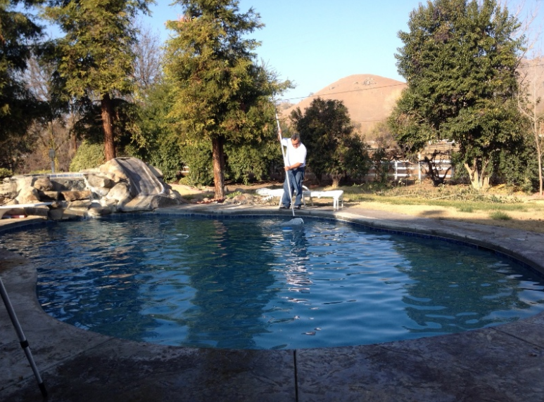 pool cleaning service